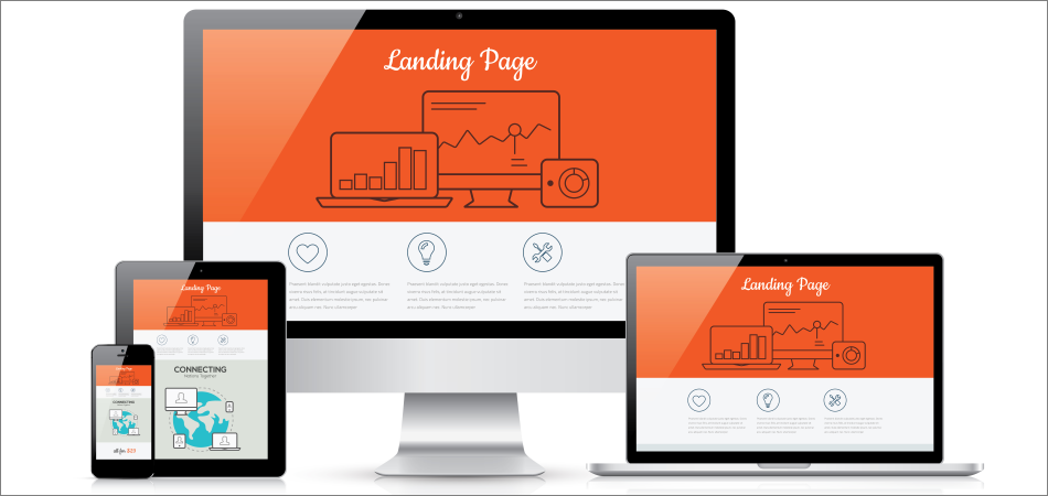 landing page